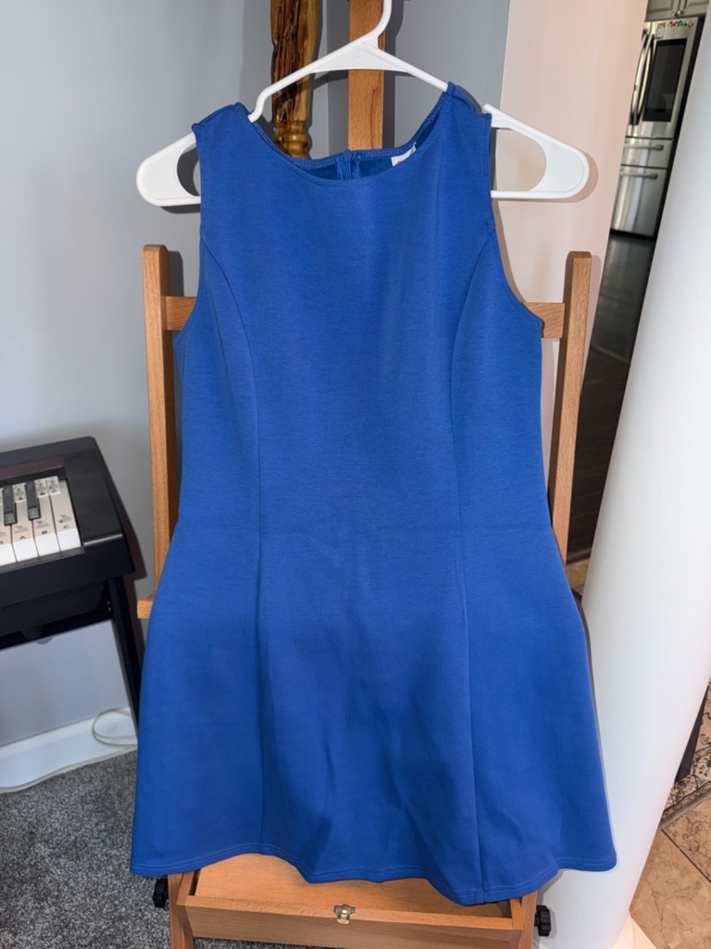 Amazon Royal Blue Sleeveless Mini Dress
